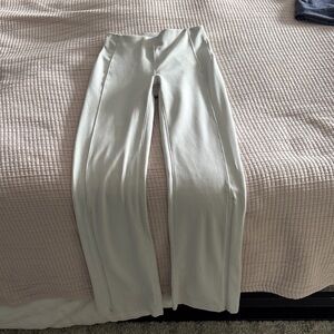 lululemon athletica Cream Ribbed Pants